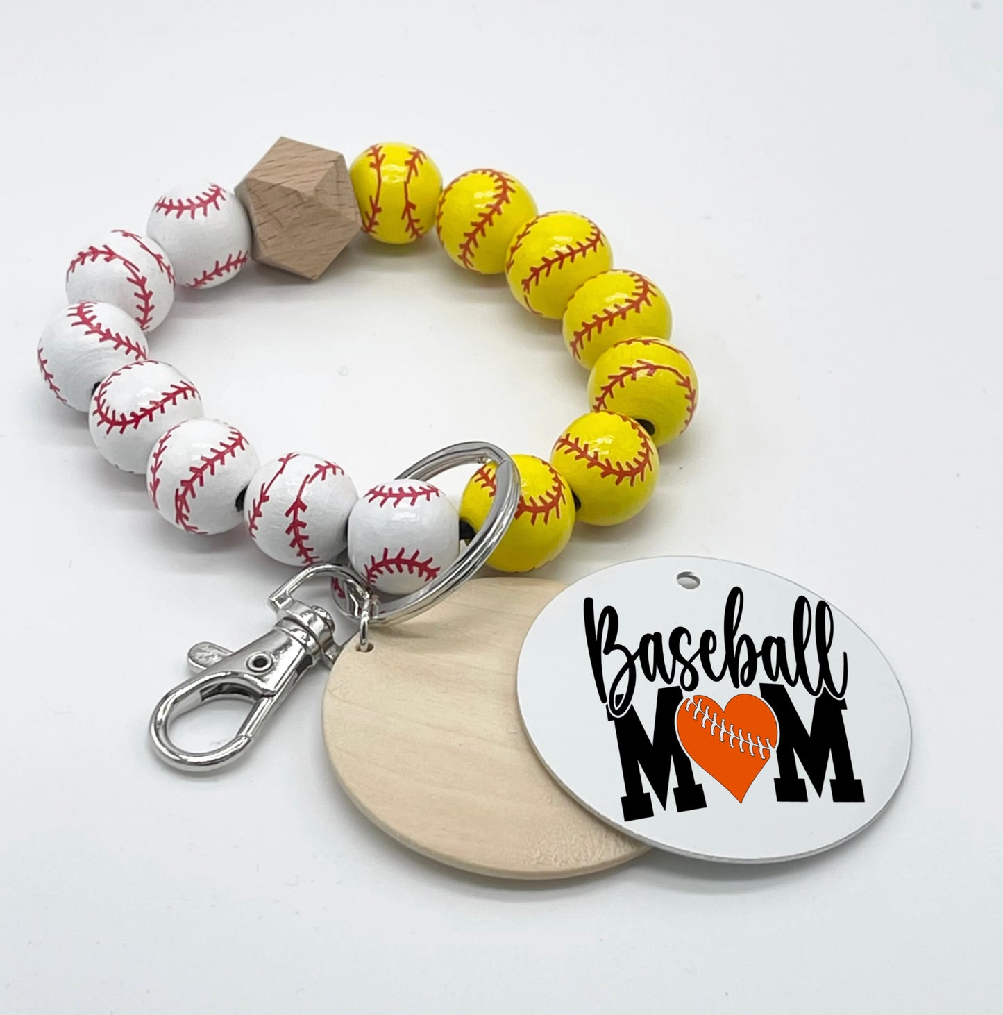 Softball/Baseball Mom Key Chain