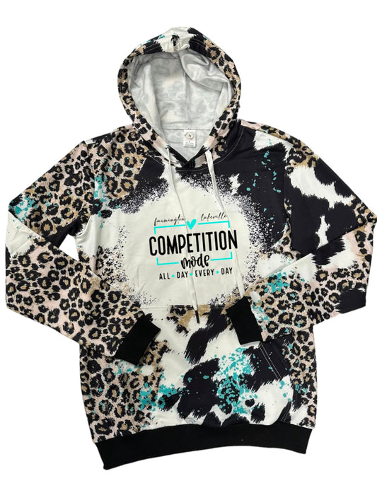 Animal Print Competition Mode Hoodie